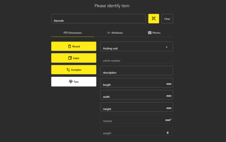 Masterdata WebApp